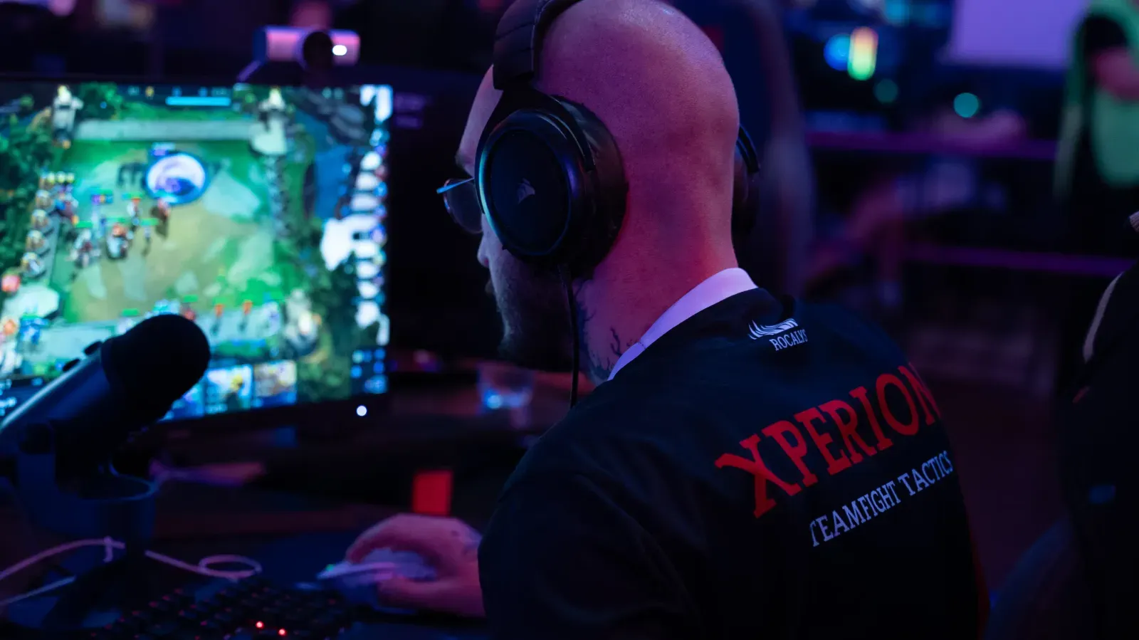 Gaming Center Background